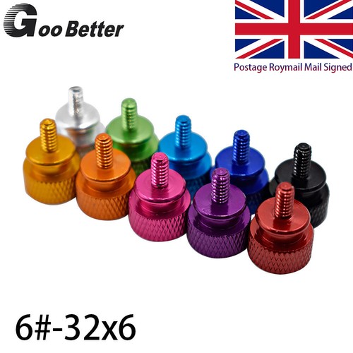 32x6 knurled thumb screws - thumb,