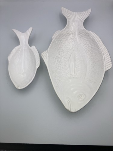 Vintage ceramic fish - vintage,