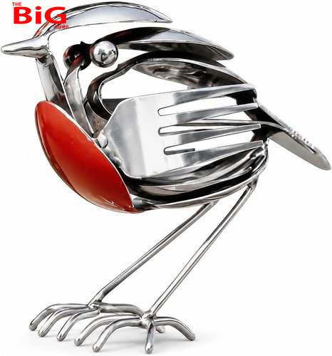 Metal robin garden ornaments - robin,