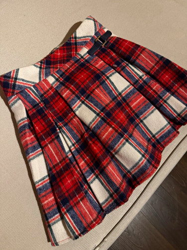 Next girls plaid pleated skirt - girls,
