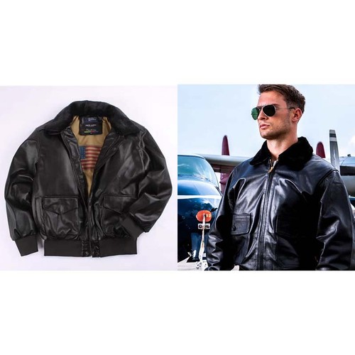 Air force fur - vintage, jacket