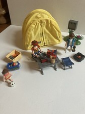 Playmobil Spares Camping Set  Accessories Tent Table Chairs People Part Set