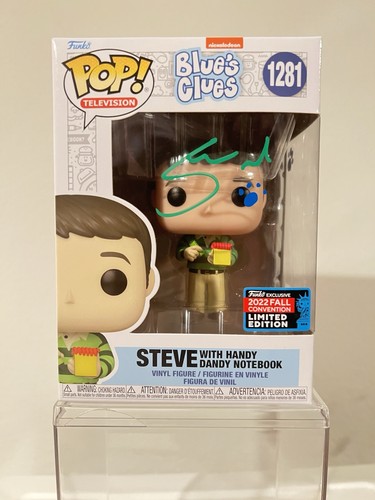Autographed funko pop blue - autographed,