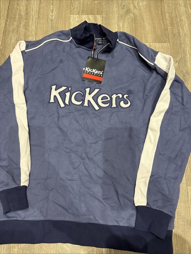 Kickers blue pullover jumper - kickers,
