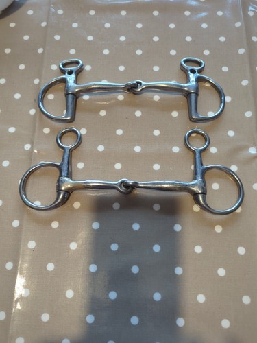 Hanging cheek snaffle inch - cheek,