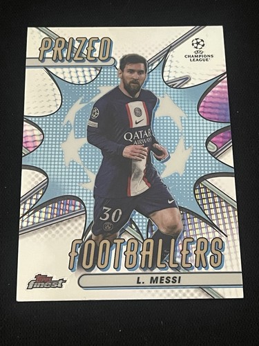 Topps lionel messi - topps, prized