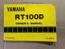 Genuine YAMAHA RT100 Owners