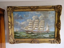 Original Maritime Oil Painting