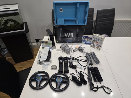 Nintendo wii console black - wii,