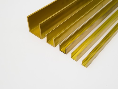 Profiles made brass - made,
