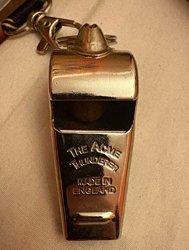 Vintage acme thunderer whistle - acme,