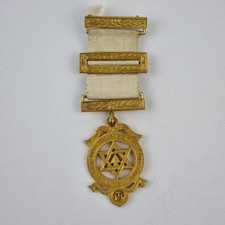 Vintage Gilt Metal Masonic
