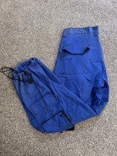 Vintage Macgear Pants Trousers Cargo Baggy Wide Leg Pipes Rave Skate W36 L31