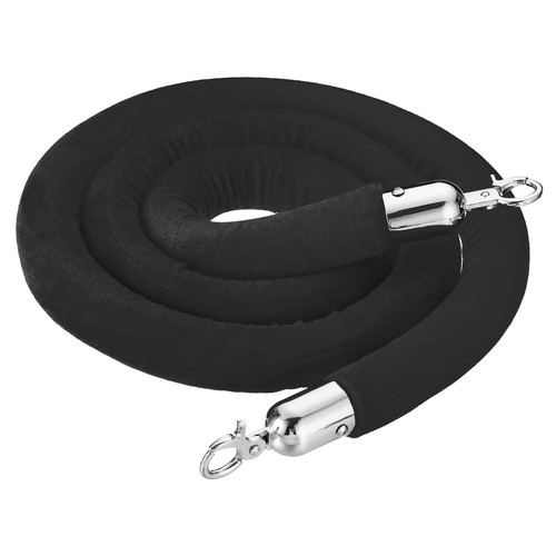 Feet black velvet stanchion - 6,