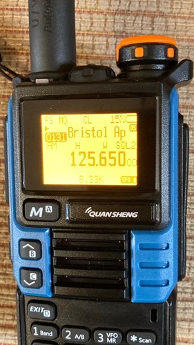 Airband scanner quansheng - scanner.,
