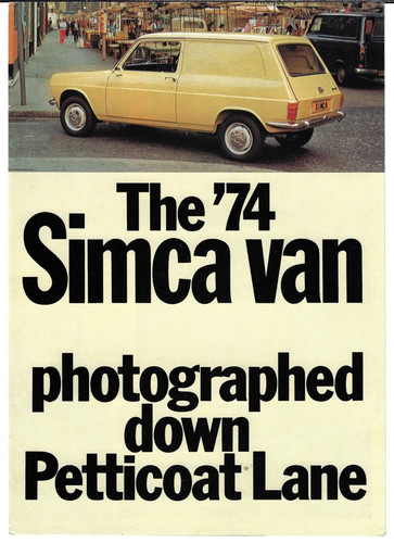 Simca 1100 van 1973 - simca,
