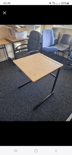 Exam desks stackable - desks,,