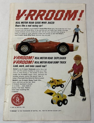 1964 mattel rroom page - ad,