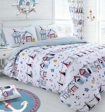 Kids Bedding Set Seaside Boat