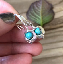 Small Turquoise Silver