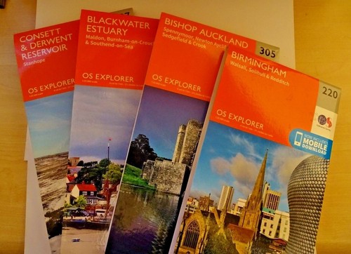 Ordnance survey map os - map,