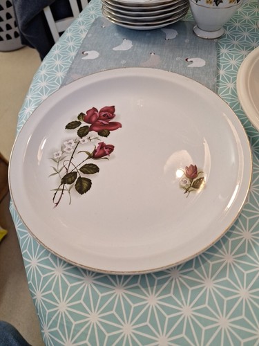 Alfred meakin floral plate - alfred,