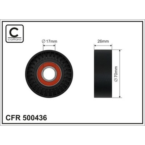 Caffaro 500436 tensioner - 500436,
