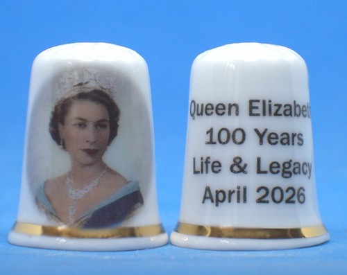Birchcroft china thimble - thimble, h