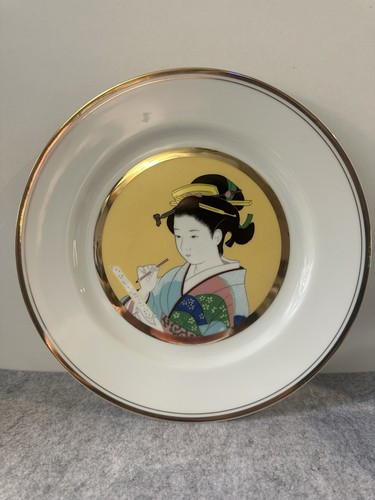 Japanese porcelain geisha - japanese,