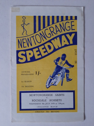 Speedway programme