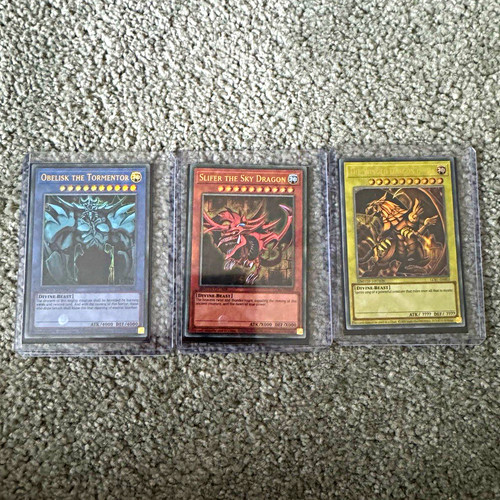 Konami egyptian god - yu-gi-oh!,