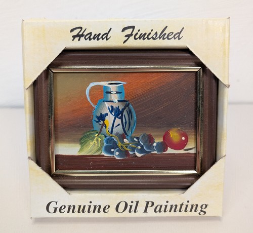 Miniature oil painting still - painting,