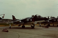 Aviation Aircraft Slide - 6 x slides of various Harrier Jump Jets 