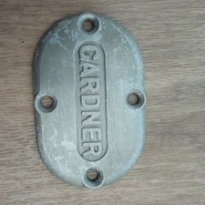 Gardner Engine Badge Plaque Sign Plate