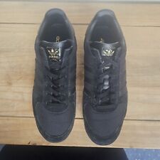 Adidas AS520 Originals Men's Black/Gold Running Sneaker Trainers UK Size 10 