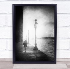 Distressed Lampposts woman