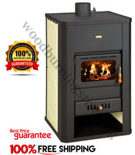 Wood burning stove back boiler - burning,