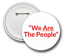 WE ARE THE PEOPLE TAXI DRIVER de NERO  BADGE ~ Travis Bickle - XL is authentic