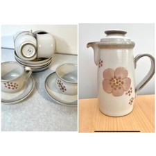 Set Of  Denby Gypsy Coffee Pot