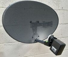 Sky Satellite Dish Zone 1 60cm With Quad LNB HD UHD Freesat HD CHEAPEST ON EBAY