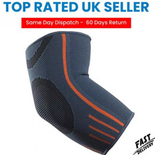 Elbow Brace Support Compression Sleeve Tennis Golfer Arthritis Pain Gym Easy Fit