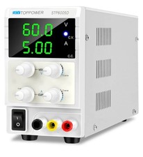Adjustable 60V 5A DC Bench Power Supply Variable Lab Tool with 4-Digit Display