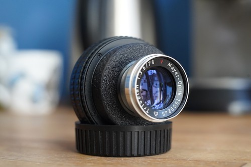 Meyer optik trioplan 5 - trioplan, 1:3.5/75