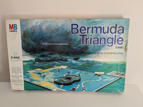 Vintage bermuda triangle board - triangle,