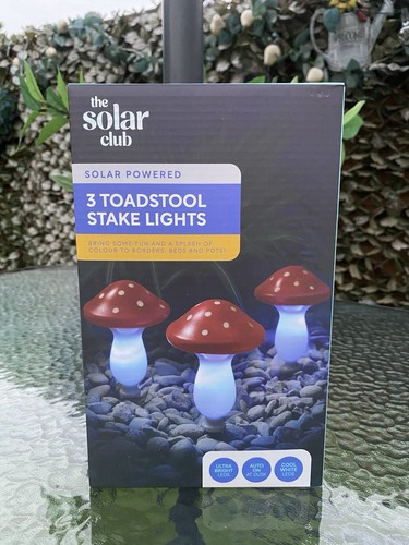 Toadstool stake solar - stake,
