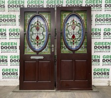 STAINED GLASS FRONT DOOR