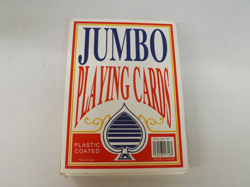 Jumbo playing cards giant - jumbo,