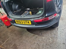 2010 - 2014 Kia Sportage CRDI 3 Mk3 ESTATE - Rear Bumper Black 1K  Some Marks