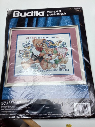 Bucilla stamped cross - bucilla, cross-stitch