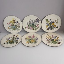 Traditional Floral Place Mats Cork Backed Table Mats Set Round Vintage Dining